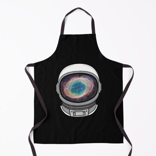Item preview, Ring Nebula Astronaut Helmet designed and sold by Sciencey Shirts.