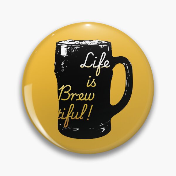 Item preview, Life is Brewtiful! designed and sold by JuicyHeart-tasteshop.