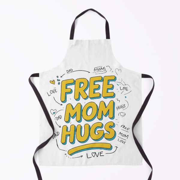 Item preview, A unique design funny quotes with graphic elements, typography, and a cute phrase about hugging mom, for communicating with your mother or expressing one's personality designed and sold by postprocess.