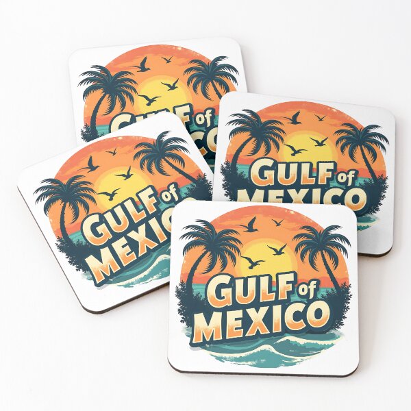 Item preview, Gulf of Mexico retro vintage designed and sold by Waseemkhan86.