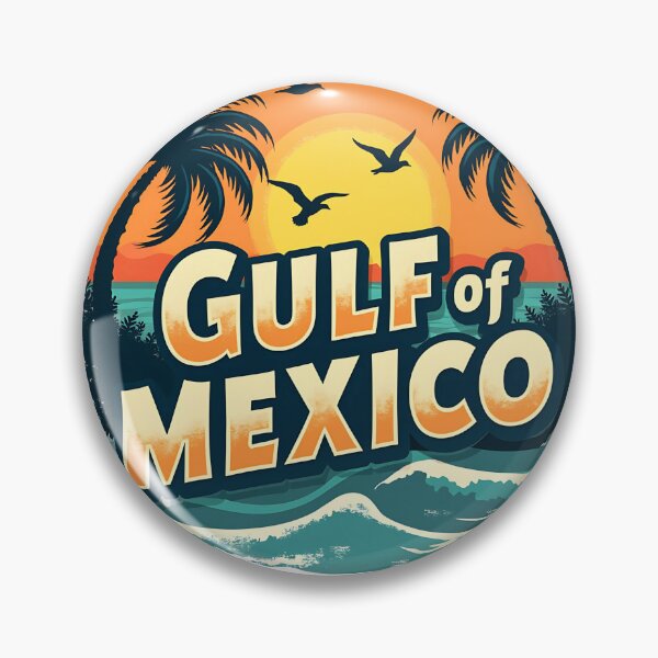 Item preview, Gulf of Mexico retro vintage designed and sold by Waseemkhan86.