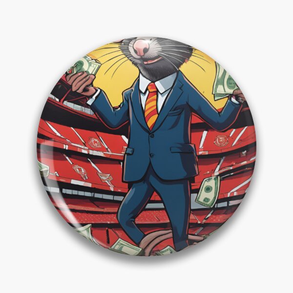 Aperçu de l'œuvre Jim "Rat"cliffe Manchester United créée et vendue par StickItUK.