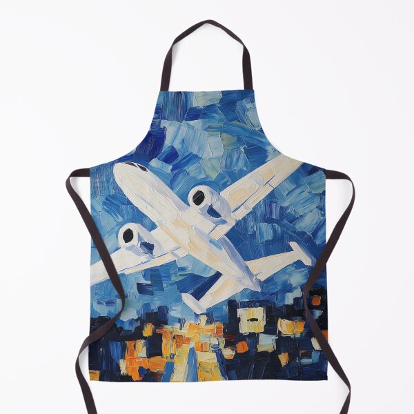 Item preview, Airplane | Post-impressionist painting style designed and sold by ComicsFactory.