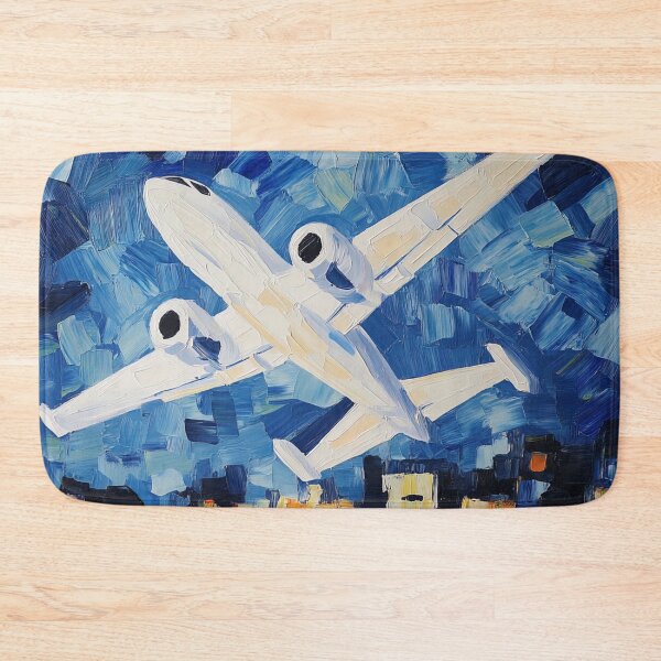 Item preview, Airplane | Post-impressionist painting style designed and sold by ComicsFactory.