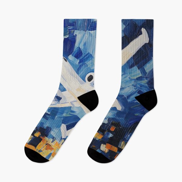 Item preview, Airplane | Post-impressionist painting style designed and sold by ComicsFactory.