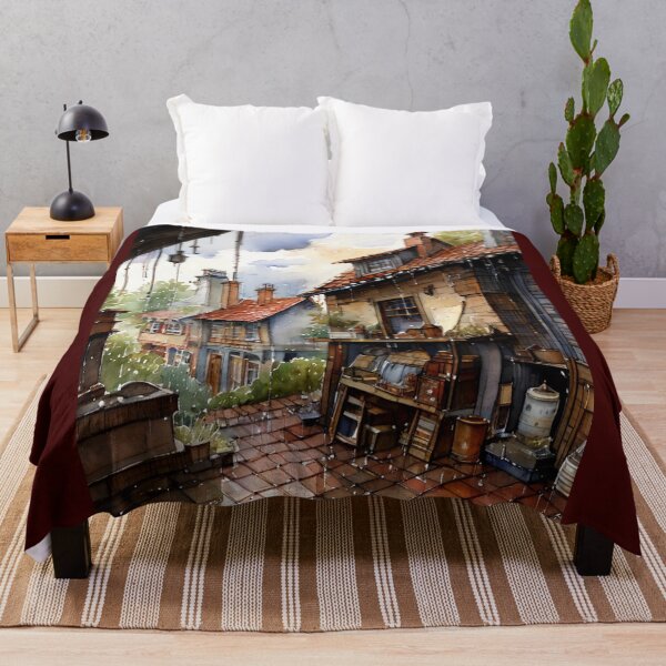 Item preview, Cozy village designed and sold by Rompecabezas.