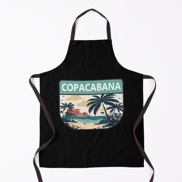 Item preview, Copacabana Beach Brazil Retro Emblem designed and sold by KrisSidDesigns.