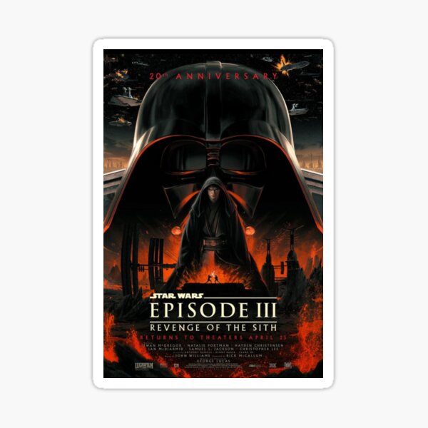 Item preview, Star Wars revenge of the sith 20th anniversary  designed and sold by socrazy3.