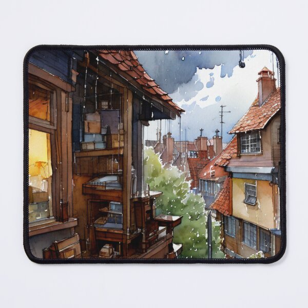 Item preview, Roofs village designed and sold by Rompecabezas.