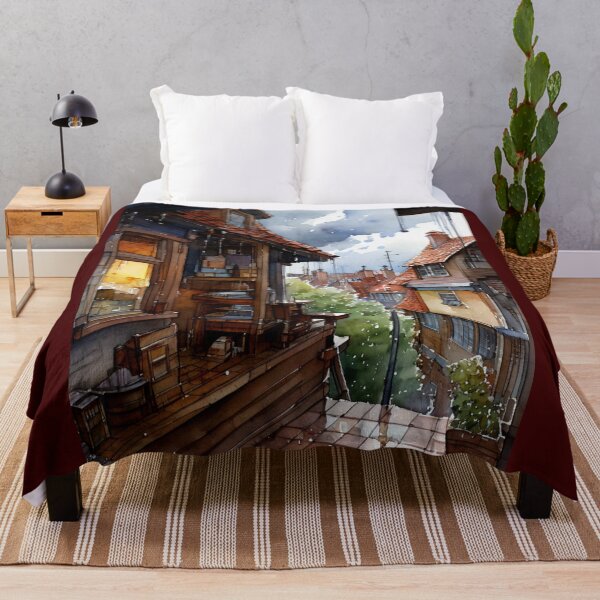 Item preview, Roofs village designed and sold by Rompecabezas.
