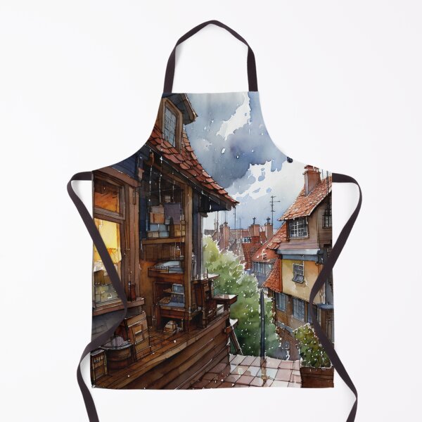 Item preview, Roofs village designed and sold by Rompecabezas.