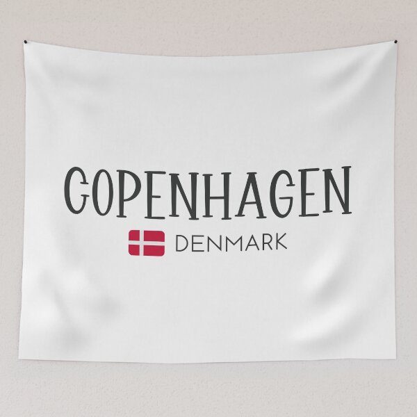 Item preview, Copenhague, Dinamarca  designed and sold by StudioRedKoala.