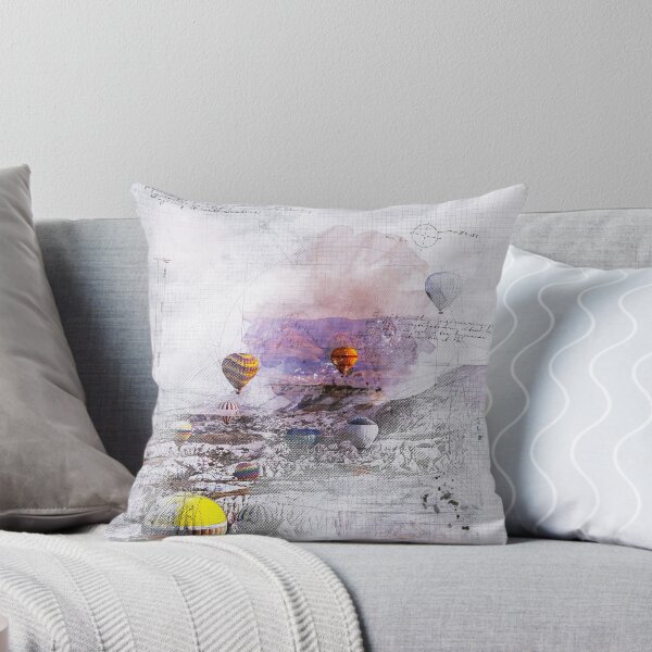 Item preview, Cappadocia Poster – Hot Air Balloons, Fairy Chimneys & Magical Landscape designed and sold by traxim.