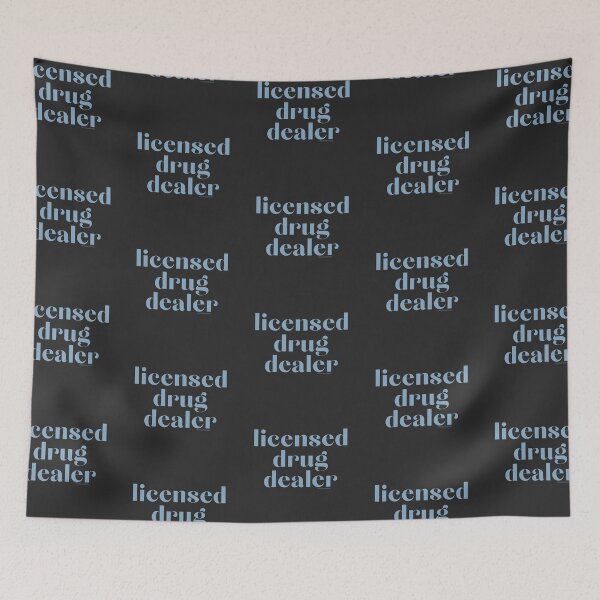 Item preview, Licensed Drug Dealer. v35b, grey/gray blue | @lilsboobthangs designed and sold by lilsboobthangs.