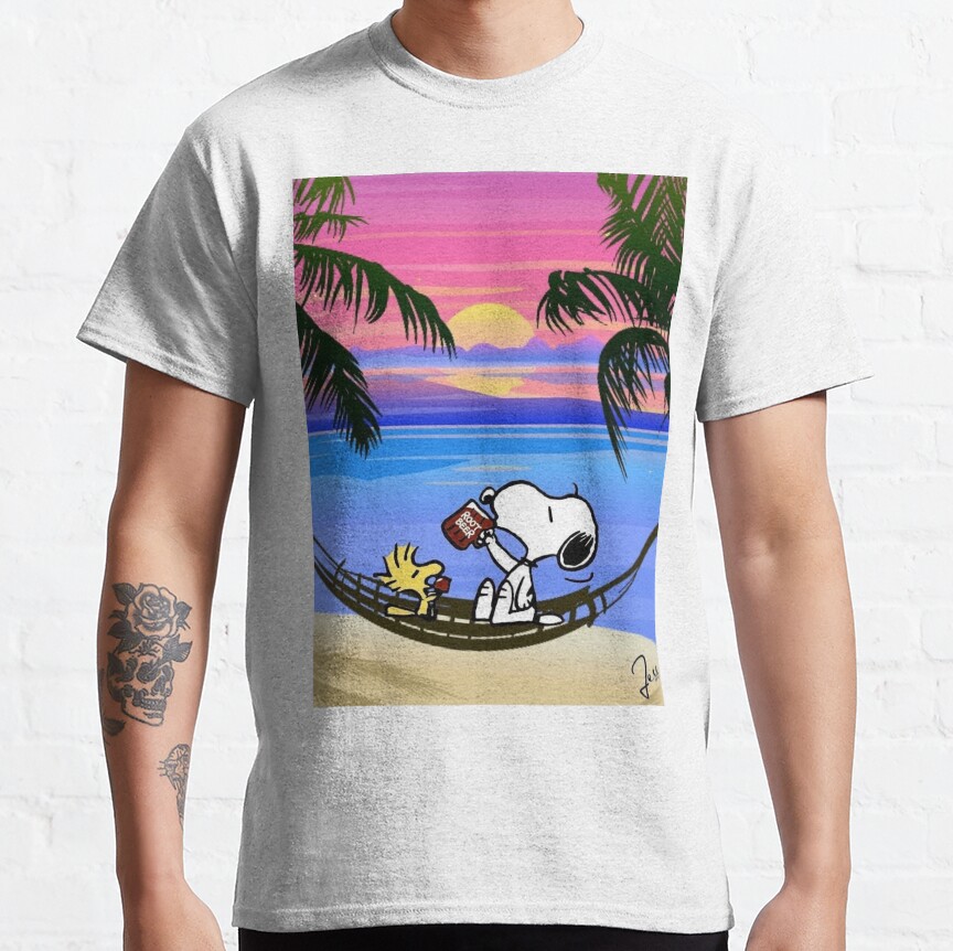 Snoopy Relax Classic T-Shirt New Fashion