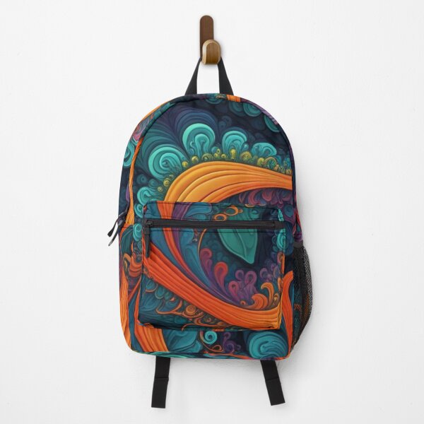 Item preview, Abstract Lava and Ocean Wave Pattern designed and sold by Harmonic_Layers.