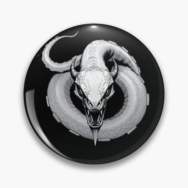 Item preview, White Demon Snake designed and sold by WAUZ.