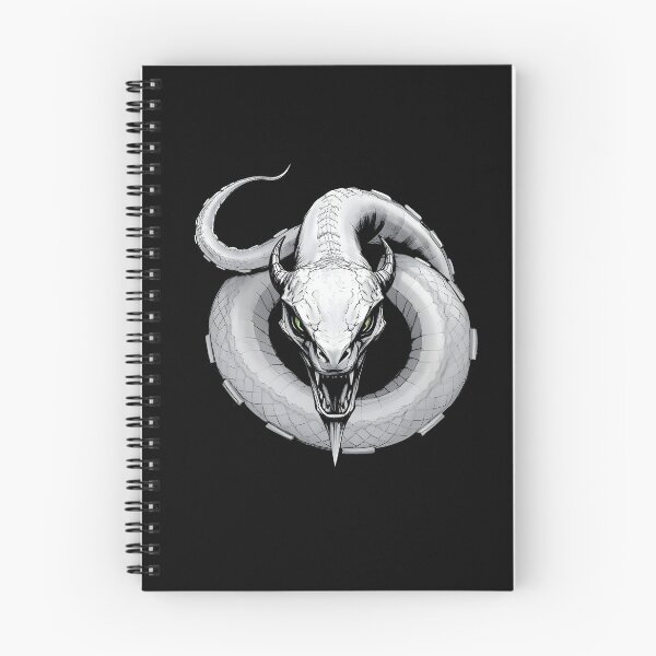 Item preview, White Demon Snake designed and sold by WAUZ.