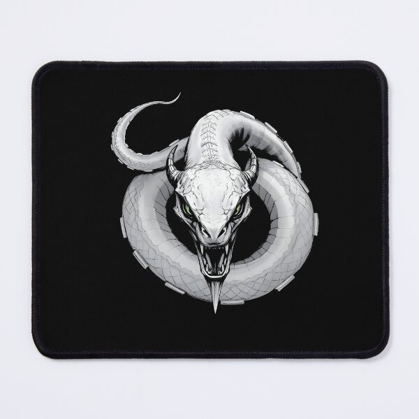 Item preview, White Demon Snake designed and sold by WAUZ.
