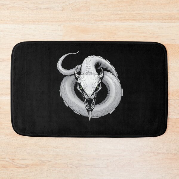 Item preview, White Demon Snake designed and sold by WAUZ.