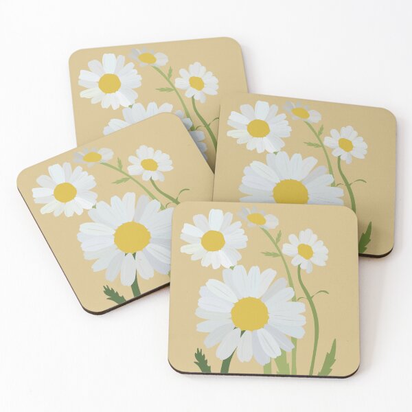 Item preview, Oxeye Daisies Digital Art designed and sold by SparkPrintsandDesigns.