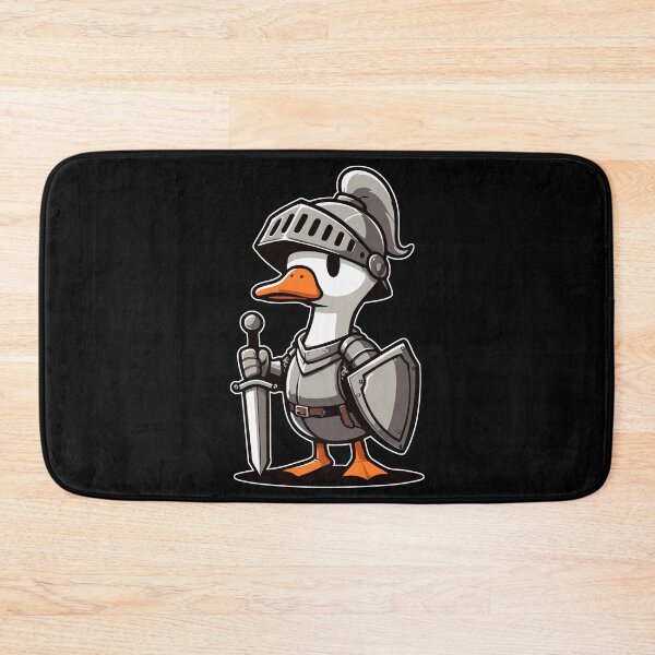 Item preview, Cute Goose Knight Medieval designed and sold by TomFrontierArt.
