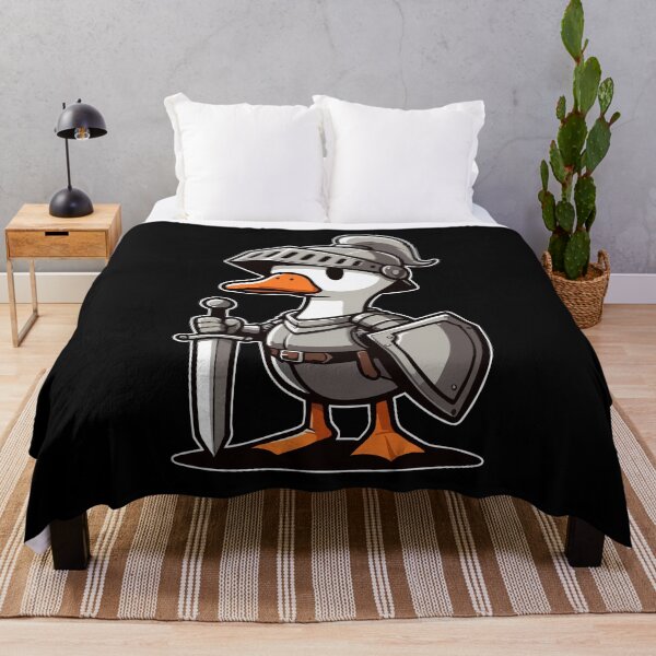 Item preview, Cute Goose Knight Medieval designed and sold by TomFrontierArt.