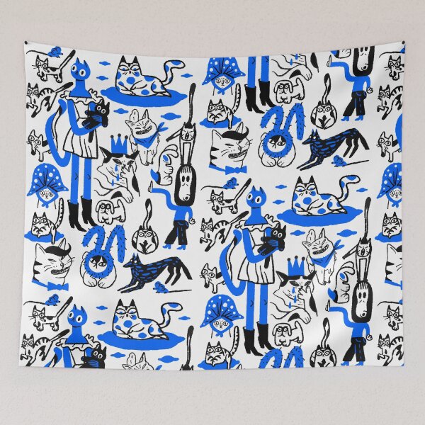 Item preview, Cats, kittens, funny drawings designed and sold by noico.