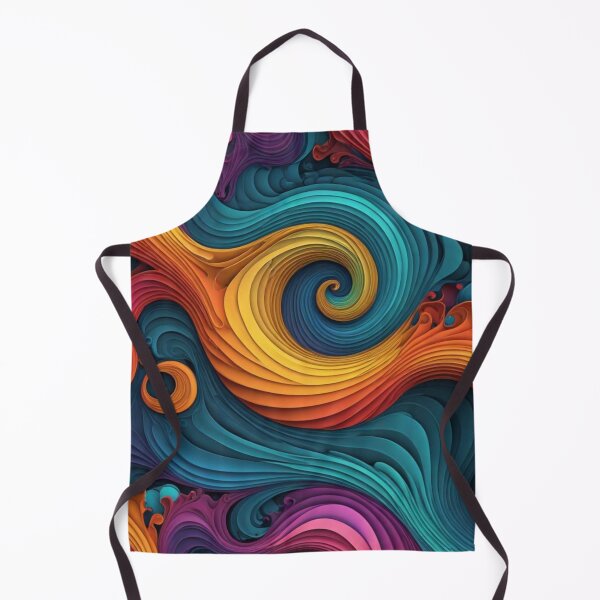 Item preview, Mystic Flames and Ocean Currents designed and sold by Harmonic_Layers.