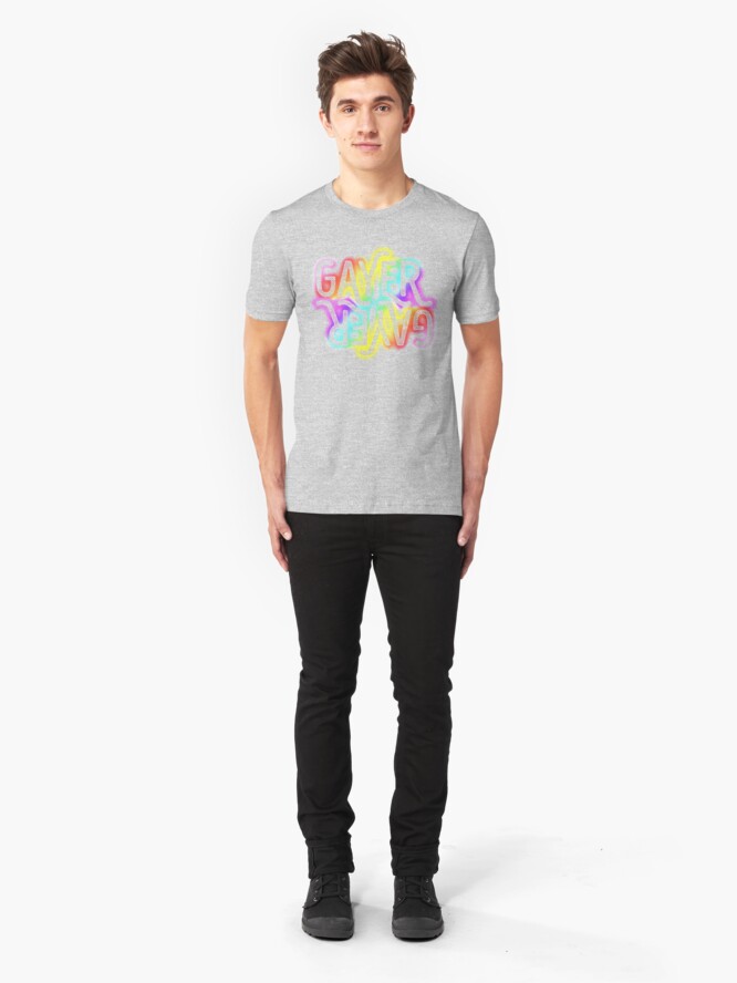Alternate view of Clearly Gayer Slim Fit T-Shirt