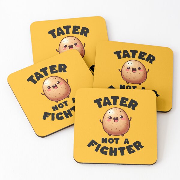 Item preview, Tuber Not A Fighter Cute Potato designed and sold by Cult of Seitan.