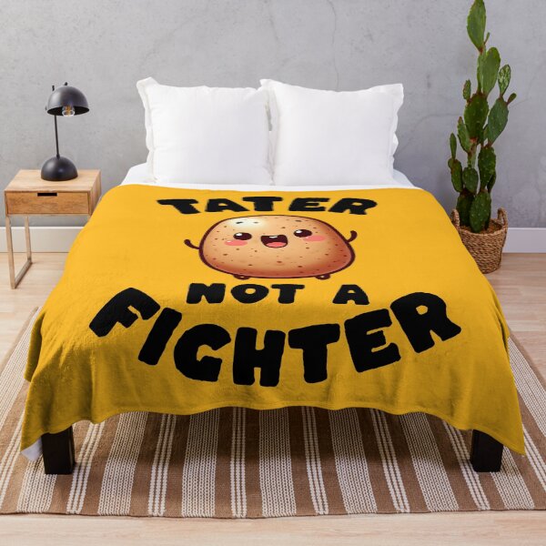 Item preview, Tuber Not A Fighter Cute Potato designed and sold by Cult of Seitan.