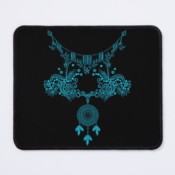 Item preview, Turquoise Boho Necklace Ornament T-Shirt designed and sold by GorinART.