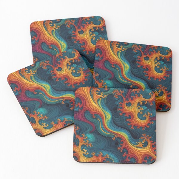 Item preview, Surreal Fire and Water Fractal Design designed and sold by Harmonic_Layers.