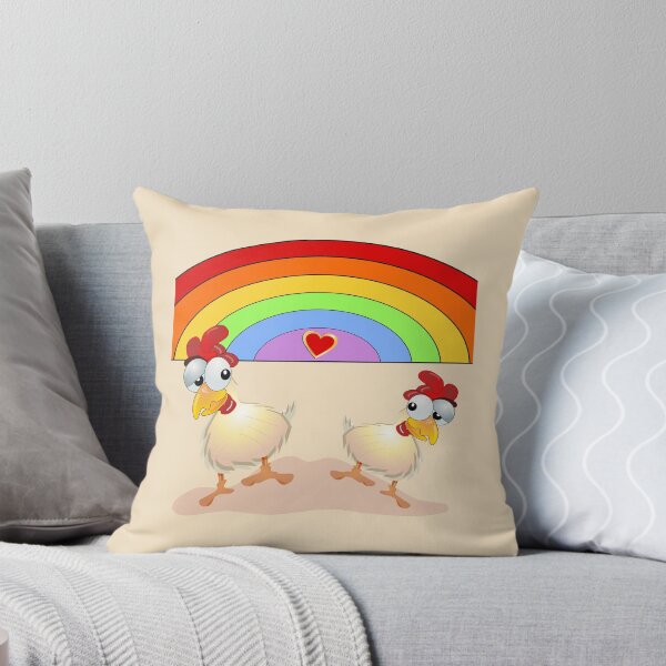 Item preview, Rainbow CHICKENS designed and sold by minimalartstory.