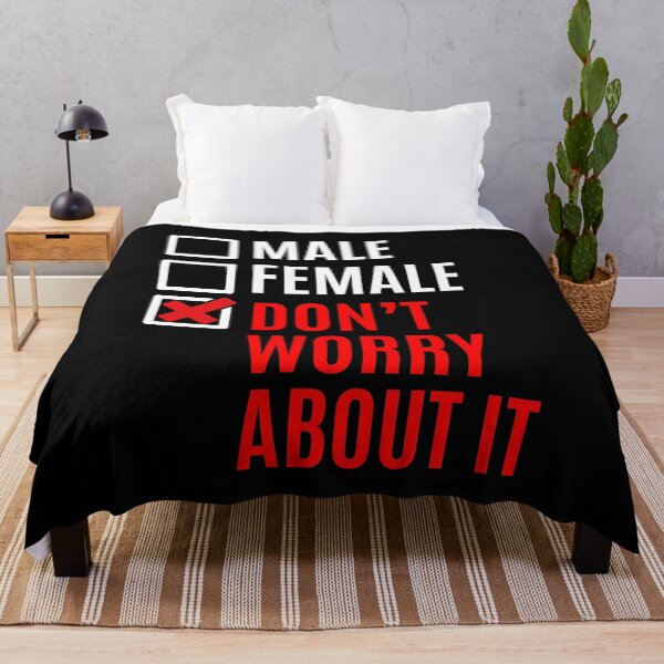 Item preview, Male Female Dont Worry About It designed and sold by PNGShop.