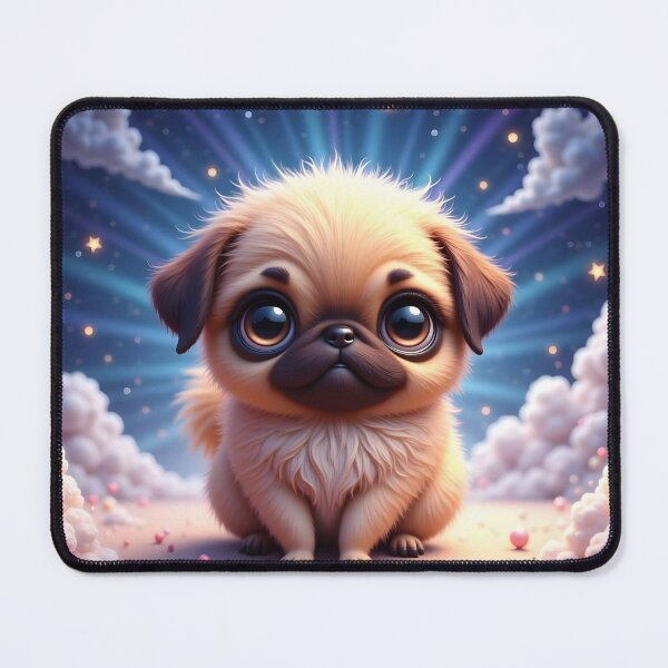 Item preview, Pug Chibi designed and sold by MedusaFrost Creations.