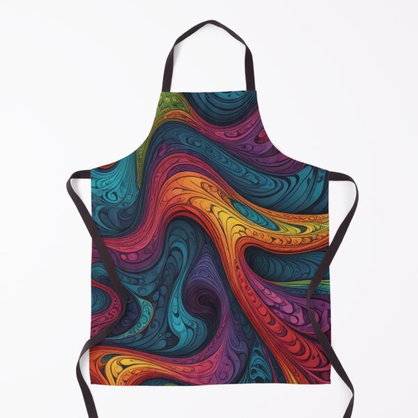 Item preview, Fiery Fractal Waves in Deep Space designed and sold by Harmonic_Layers.
