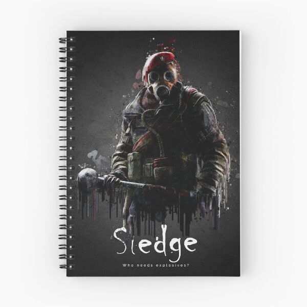 Item preview, Sledge Elite Skin Poster – Six Siege Operator Art for Gamers & Fans designed and sold by traxim.