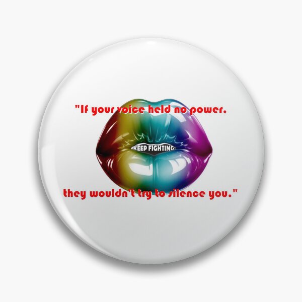 Item preview, "If Your Voice Held No Power They Wouldn't Try To Silence You" designed and sold by JadeRyder.