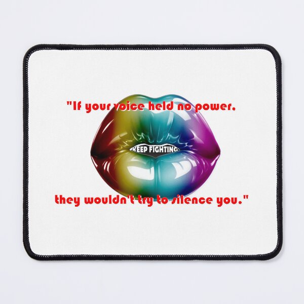 Item preview, "If Your Voice Held No Power They Wouldn't Try To Silence You" designed and sold by JadeRyder.
