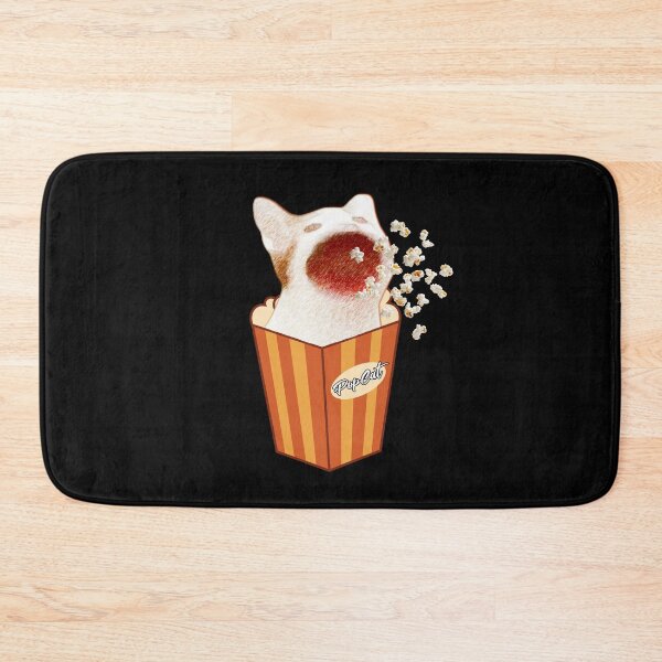 Item preview, POPCAT POPCORN CAT MEME designed and sold by justyna-s28.