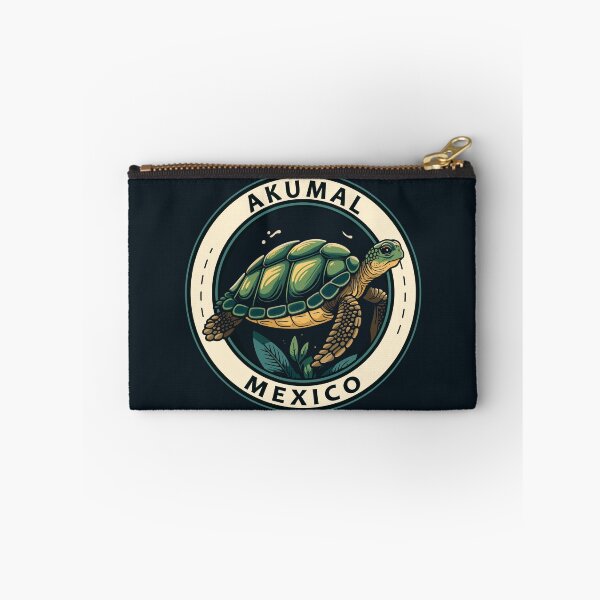 Item preview, Akumal Mexico Turtle Badge designed and sold by KrisSidDesigns.