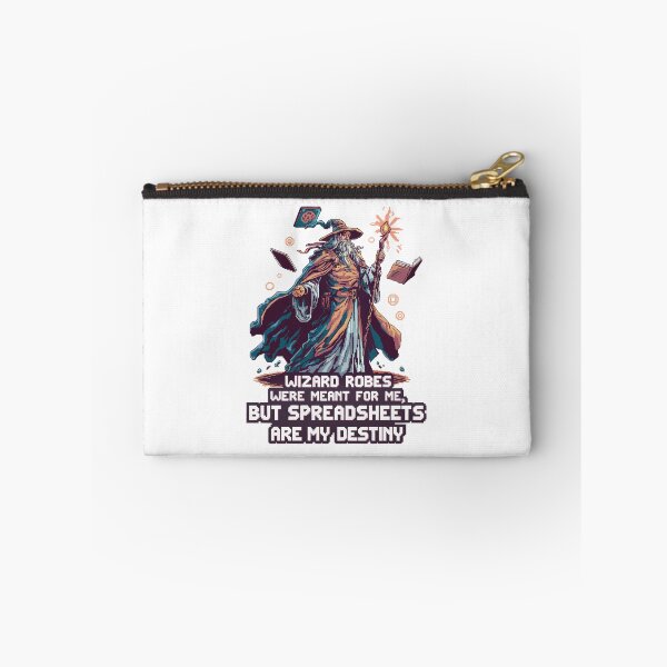 Item preview, Corporate Mage Energy: ‘Wizard Robes Were Meant For Me’ Sticker designed and sold by skiprender.