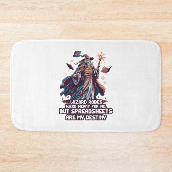 Item preview, Corporate Mage Energy: ‘Wizard Robes Were Meant For Me’ Sticker designed and sold by skiprender.