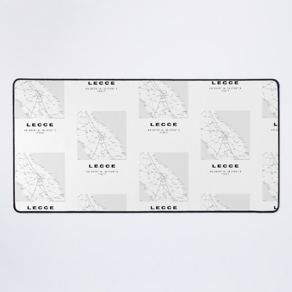 Item preview, Minimalist Lecce Map Art - Italy City Coordinates Design designed and sold by RM-Journey.