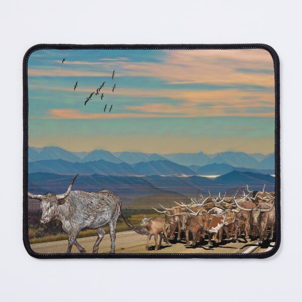 Item preview, Cattle Drive Highway Longhorns designed and sold by oz10.