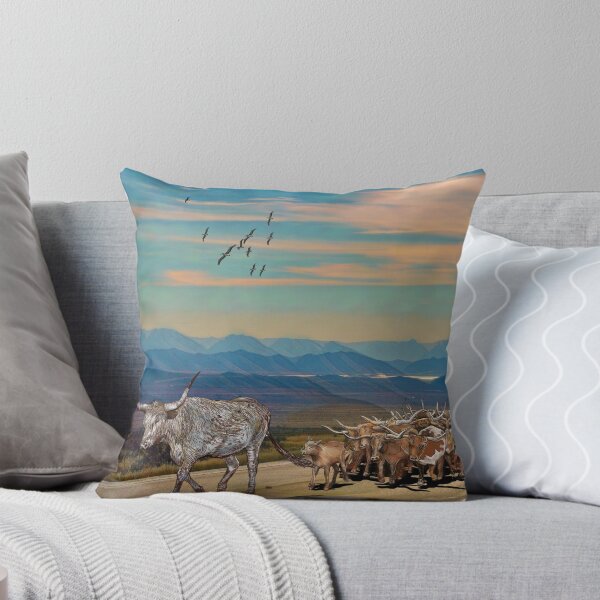 Item preview, Cattle Drive Highway Longhorns designed and sold by oz10.