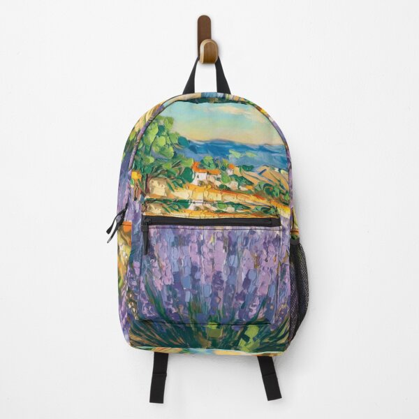Item preview, Provence Lavender Fields – Post-Impressionist Landscape Art designed and sold by CARRAANN.