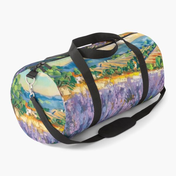 Item preview, Provence Lavender Fields – Post-Impressionist Landscape Art designed and sold by CARRAANN.